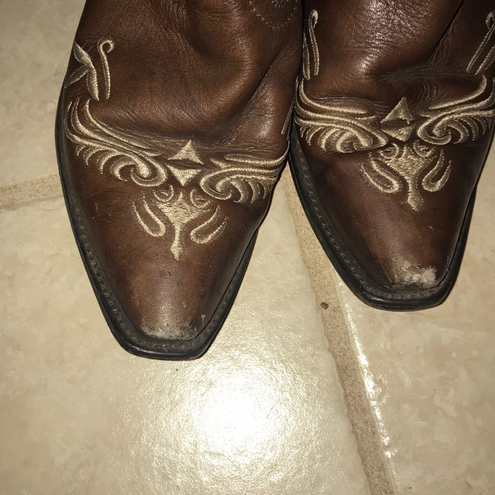 Santa Fe Cowgirl boots 👢 - Picture 3 of 8